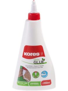 KORES Hobbiragasztó, 250 ml, KORES "White Glue"