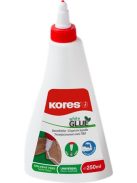 KORES Hobbiragasztó, 250 ml, KORES "White Glue"