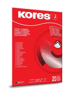 KORES Indigó, A4, gépi, KORES, 20 lap, fekete
