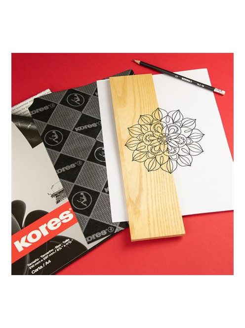 KORES Indigó, A4, gépi, KORES, 20 lap, fekete