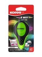 KORES Hibajavító roller, 4,2 mm x 8 m, KORES "2WAY Neon", vegyes színekben