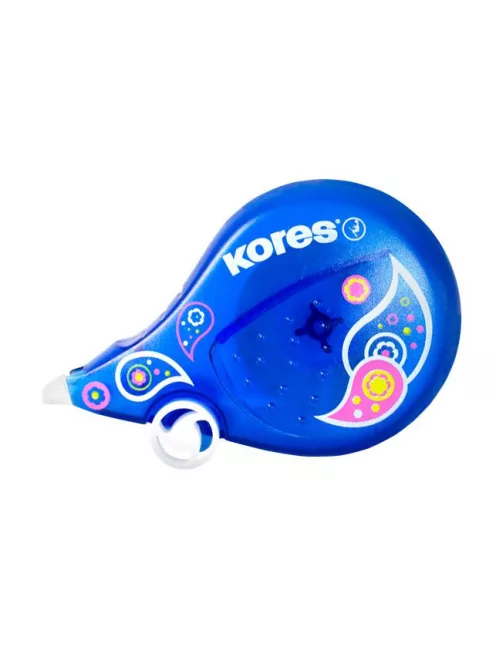 KORES Hibajavító roller, 4,2 mm x 8 m, KORES "Fantasy Scooter, Paisley", vegyes színek