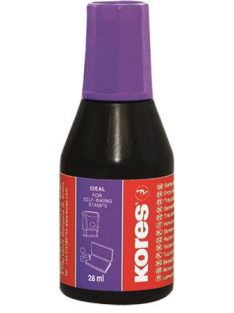 KORES Bélyegzőfesték, 28 ml, KORES, lila