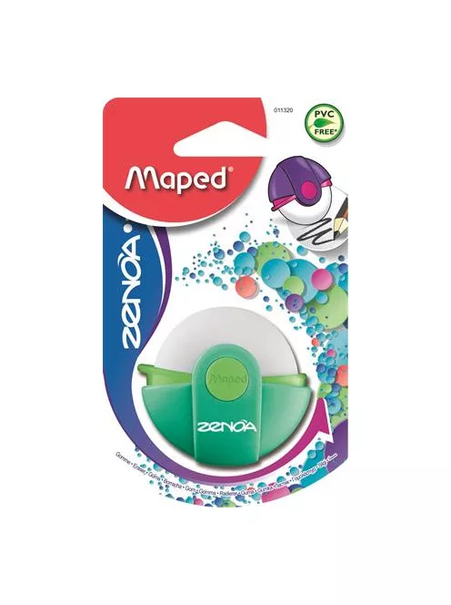 MAPED Radír, műanyag tokos, MAPED "Zenoa"