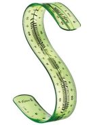 MAPED Vonalzó, műanyag, törhetetlen, 30 cm, MAPED "Twist'n Flex"