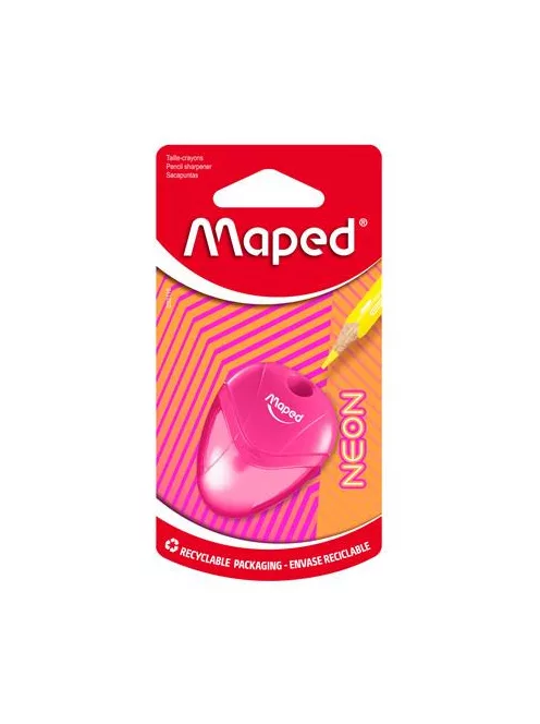 MAPED Hegyező, egylyukú, tartályos, MAPED "I-Gloo Neon", vegyes színek