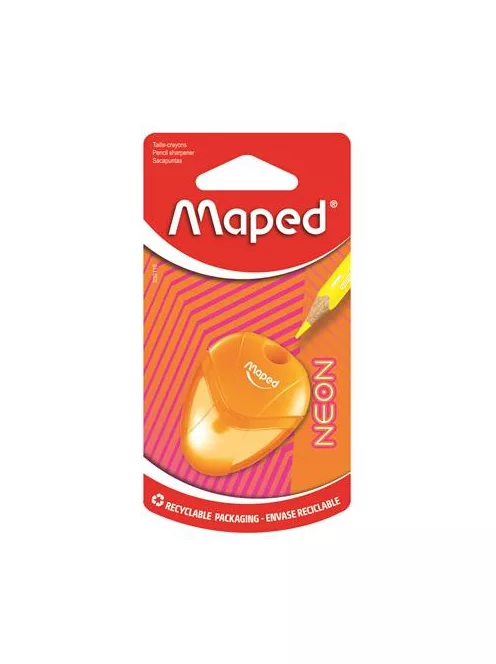 MAPED Hegyező, egylyukú, tartályos, MAPED "I-Gloo Neon", vegyes színek