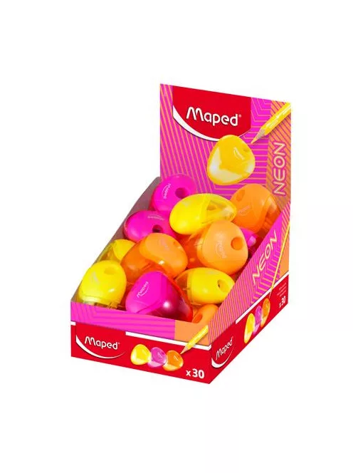 MAPED Hegyező display, egylyukú, tartályos, MAPED "I-Gloo Neon", vegyes színek