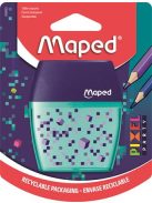 MAPED Hegyező, kétlyukú, tartályos, MAPED "Pixel Party Shaker"