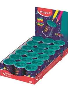   MAPED Hegyező display, kétlyukú, tartályos, MAPED "Pixel Party"
