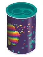 MAPED Hegyező display, kétlyukú, tartályos, MAPED "Pixel Party"