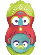 MAPED Hegyező és radír, egylyukú, tartályos, MAPED "Fancy", vegyes színek