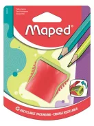 MAPED Hegyező, kétlyukú, tartályos, MAPED "Boogy", vegyes színek