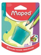 MAPED Hegyező, kétlyukú, tartályos, MAPED "Boogy", vegyes színek