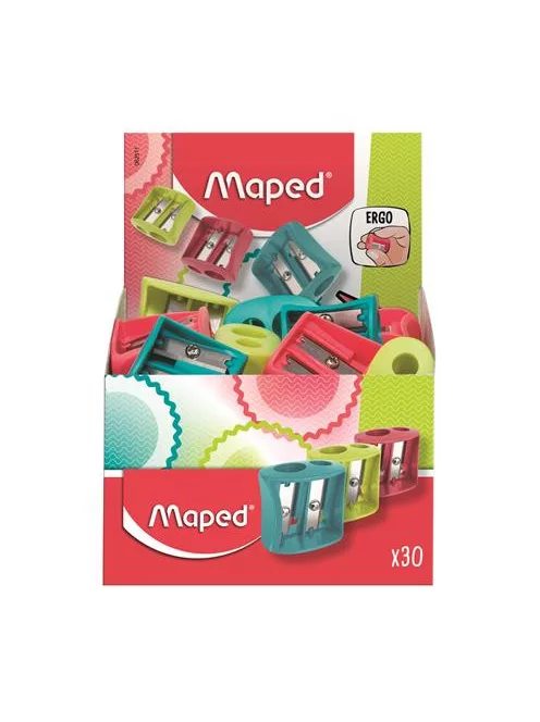 MAPED Hegyező display, kétlyukú, MAPED "Vivo" vegyes színek