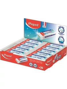   MAPED Radír display, papírtokkal, 20 db, MAPED "Technic Ultra"