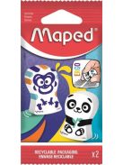 MAPED Radír, vegyes minták, MAPED "Ergo Fun Multicolor"