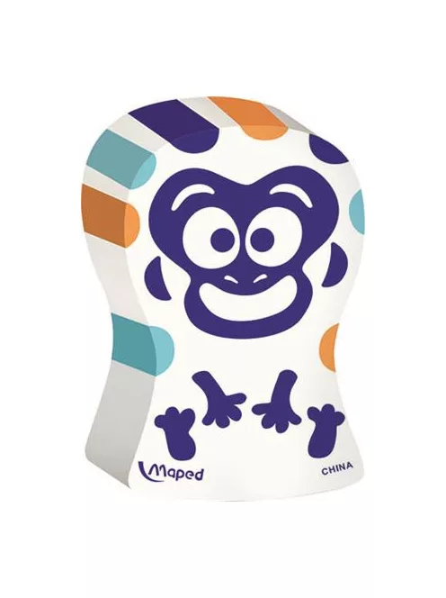 MAPED Radír, vegyes minták, MAPED "Ergo Fun Multicolor"