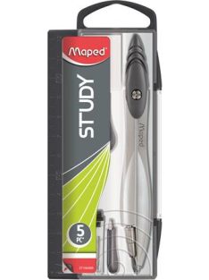   MAPED Körző készlet, 5 darabos, MAPED "Study SY160", vegyes színek