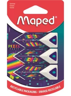   MAPED Radír, MAPED "Pixel Party Pyramid ", 3 darab