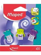 MAPED Radír display, MAPED "Little Monster", vegyes színek