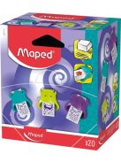 MAPED Radír display, MAPED "Little Monster", vegyes színek