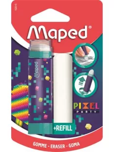   MAPED Radírstift, pótbéllel, MAPED "Pixel Party"