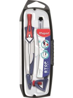   MAPED Körző készlet, rögzíthető lábakkal, 3 darabos, MAPED "Stop System"