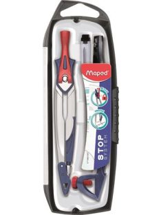   MAPED Körző készlet, rögzíthető lábakkal, 5 darabos, MAPED "Stop System"