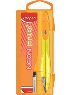   MAPED Körző, heggyel, MAPED "Study Neon", vegyes színek