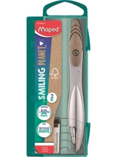   MAPED Körző, heggyel,  MAPED "Smiling Planet Study"