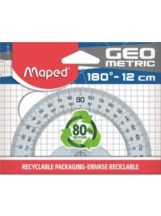   MAPED Szögmérő, műanyag, 180°, MAPED "Geometric"