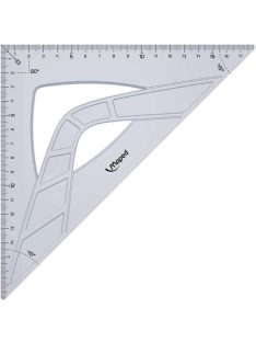   MAPED Háromszög vonalzó, műanyag, 45°, 17 cm, MAPED "Geometric"