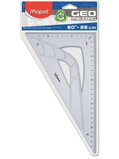   MAPED Háromszög vonalzó, műanyag, 60°, 25 cm, MAPED "Geometric"