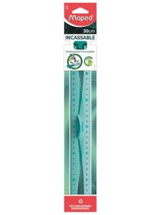   MAPED Vonalzó, műanyag, hajlítható, 30 cm, leszorítóval, MAPED "Flex"