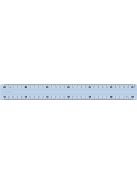 MAPED Vonalzó, műanyag, törhetetlen, 30 cm, MAPED "Study Unbreakable", vegyes színek