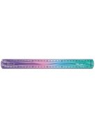 MAPED Vonalzó, műanyag, 30 cm, MAPED "Twist'n Flex Decor"