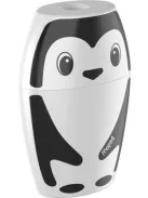 MAPED Hegyező, egylyukú, tartályos, MAPED "Shakky Fancy", panda és pingvin, vegyes formák