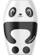 MAPED Hegyező, egylyukú, tartályos, MAPED "Shakky Fancy", panda és pingvin, vegyes formák