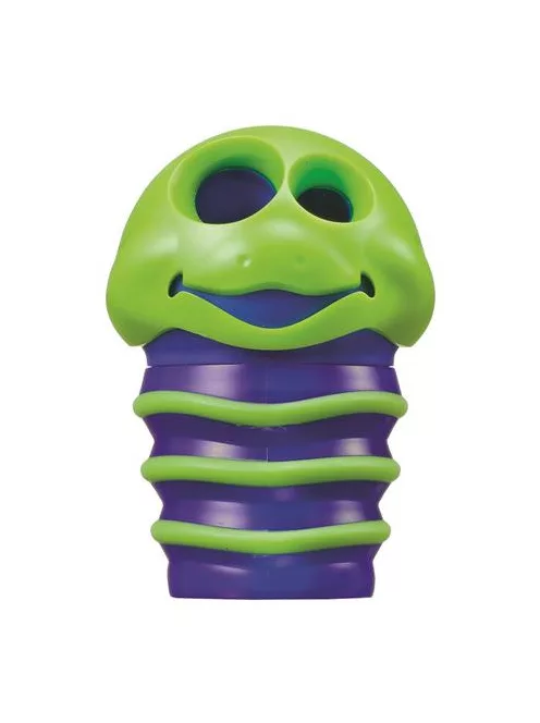MAPED Hegyező display, kétlyukú, tartályos, MAPED "Croc Croc", kukac, vegyes színek