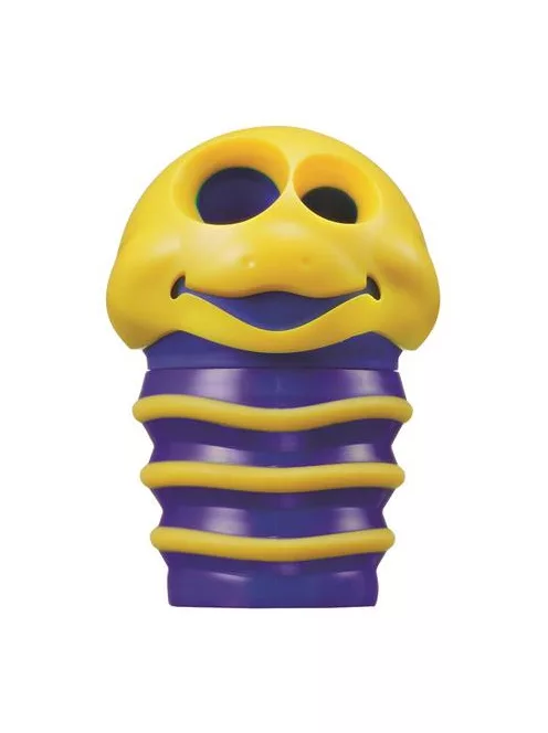 MAPED Hegyező display, kétlyukú, tartályos, MAPED "Croc Croc", kukac, vegyes színek
