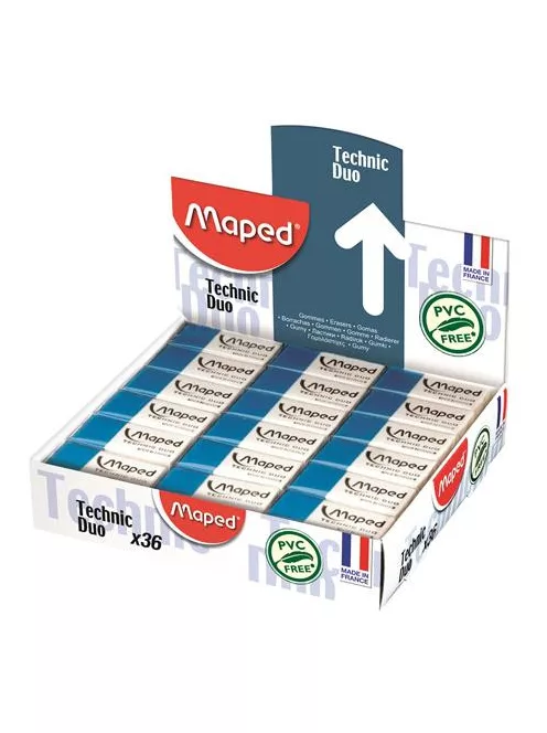 MAPED Radír display, kombinált, MAPED "Technic Duo"