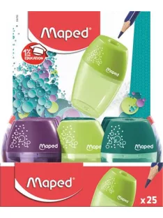   MAPED Hegyező display, egylyukú, tartályos, MAPED "Shaker", vegyes színek