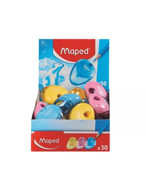 MAPED Hegyező display, egylyukú, tartályos, MAPED "I-Gloo", vegyes színek