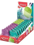 MAPED Hegyező display, kétlyukú, tartályos, MAPED "Shaker", vegyes színek