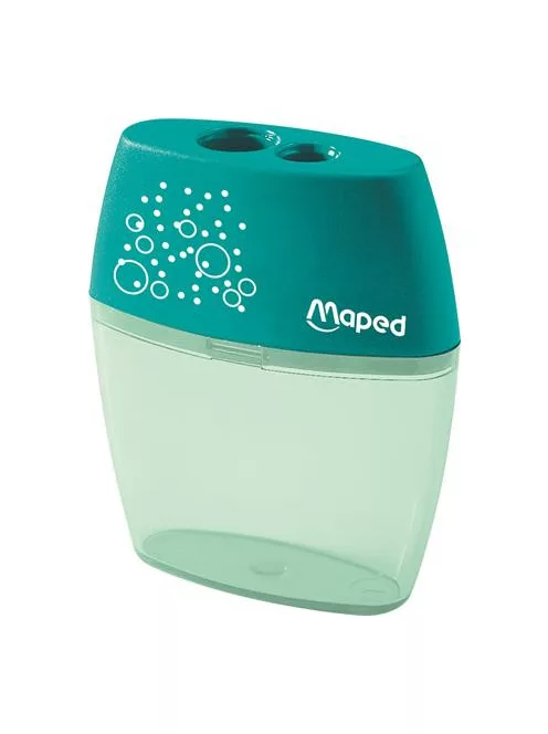 MAPED Hegyező display, kétlyukú, tartályos, MAPED "Shaker", vegyes színek