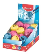 MAPED Hegyező display, kétlyukú, tartályos, MAPED "I-Gloo", vegyes színek