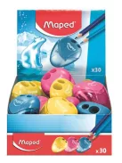 MAPED Hegyező display, kétlyukú, tartályos, MAPED "I-Gloo", vegyes színek