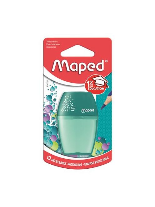 MAPED Hegyező, egylyukú, tartályos, MAPED "Shaker", vegyes színek