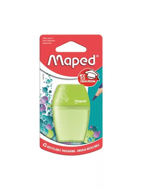 MAPED Hegyező, egylyukú, tartályos, MAPED "Shaker", vegyes színek